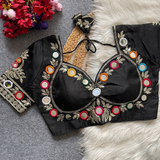 Fancy Design NAVRATRI RUHI FASHION REAL MIRROR WORK Blouse