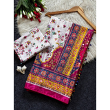 NEW VIRAL INSTRGRAM TOP TRENDING PRINT SAREE