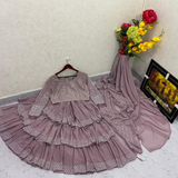 Ruffle Style Ready to Wear Saree