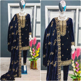 Velvet Designer Party Wear