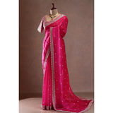 KD-609 TIBBY SILK Designer Saree