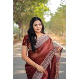 New Launch Burbury Silk Designer Saree