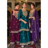RIVAA- EBA LIFESTYLE Sharara Suits