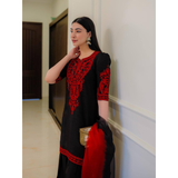 Đěsigner Party Wear Look Pur Chinon Silk Top & Palazzo