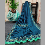 EMBROIDERED Casual Sarees