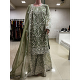 Beautiful PASTEL COLORS Handwork Sharara suits