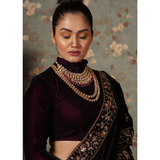 Velvet Designer Sarees