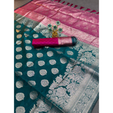 BANARASI ZARI KATAN SILK SAREE CATALOG-0011