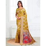 NEW LAUNCH SUHANI VT-62042 *PRINTED FLORAL ORGANZA SAREES