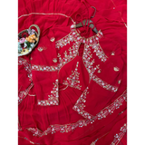 BE-280 WEDDING SPECIAL FANCY PARTY WEAR FAUX GEORGETTE LEHENGA SAREE