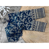 DOLA SILK FULL SLEEVES BLOUSE SIZE 38-40