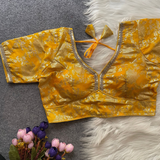 RUHI FASHION-PINKI20 Zari Work BLOUSE SIZE 38-40