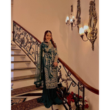 GLMZ-011 Đěsigner Party Wear Top Palazzo & Dupatta Set