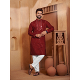 Traditional Mirror Work Kurta