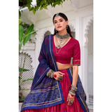 LNB125- GAURI BANDHINI STYLE LEHENGA COLLECTION
