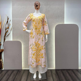 Printed Rayon Kurti Sets