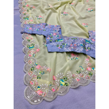 Belleza Sarees- Party Wear Soft Georgette Sarees