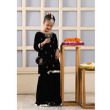 COAD OC-193 Beautiful Velvet Top-Sharara Set