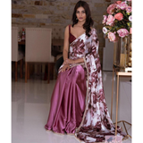 New half half saree One - MINUTE READY SAREE