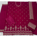 VINAY SHAHEEN 66930- Heavy Silk Georgette Salwar Suit