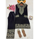 LC-1328 LAUNCHING NEW DESIGNER VELVET SUIT