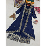 VF 226 INDOWESTERN PLAZO CHOLI SET