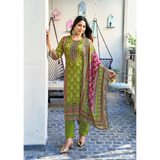 MARHABA PAKISTANI STYLE Floral Printed Kurti Sets