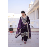 LW-9314 VELVET TOP-PANT WITH DUPATTA COLLECTION