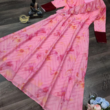 Beautiful Organza Full Length Gown