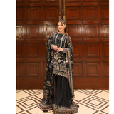 Đěsigner Heavy Faux Georgette Top Plazzo & Dupatta Set