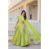 BS001 Designer BANARASI Silk Lehenga Special Collection