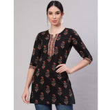 BLUSH Cotton Printed Short Kurtis