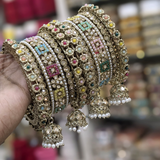 Multicolour Stone Bangle Sets