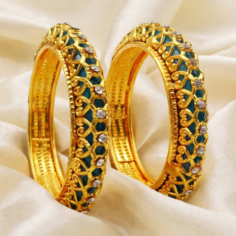 Gold- Tone designed Bangles