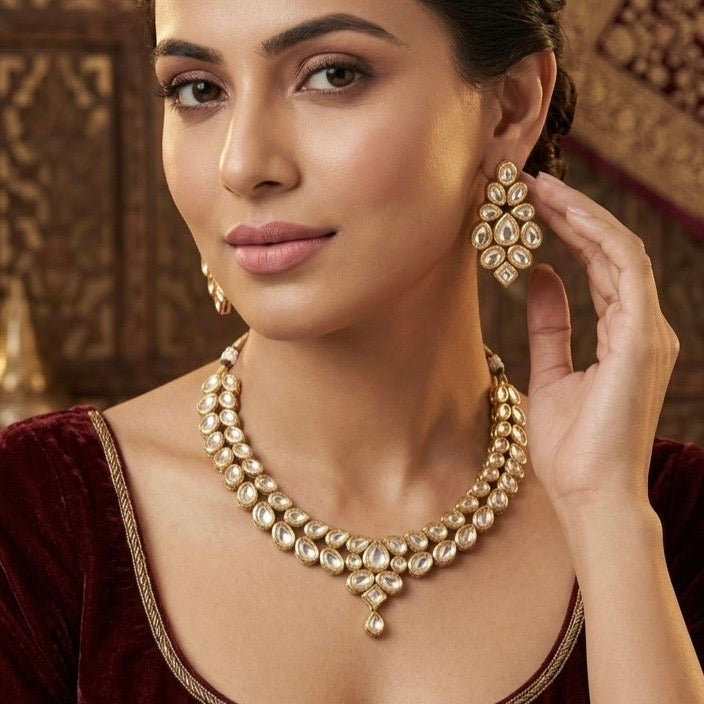 Kundan Jewelry Set