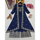 VF 226 INDOWESTERN PLAZO CHOLI SET