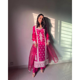 Z-9282 New Designer Party Top Pant & Dupatta Set