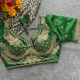 SABYASACHI NECK BRIDAL BLOUSE