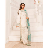 Party Wear Look Pur Natural Crepe Top & Farshi Palazzo
