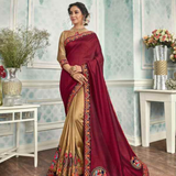 Colors In Beauty               Embroidered Sarees