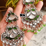 German Silver Earrings