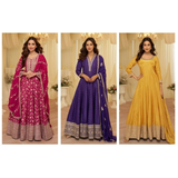 SAYURI  10230 AARADHANA Designer FULL LENGTH GOWN