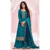 DN6945 VINAY Heavy Vichitra With  Sequence Embroidery Stitched Work