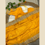 DESIGNER SAREE WITH READY BLOUSE