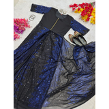 New Trending Zip Nd Go ONE-MINUTE READY Sequence Saree
