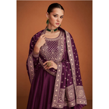 VEERA 9577-  Premium Silk With Embroidery Work