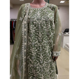Beautiful PASTEL COLORS Handwork Sharara suits