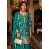 Falak Premium Heavy Embroidered Sharara Sets