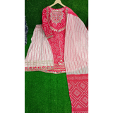 AF-60 Festive Special New Launch Jaipuri Soft Printed Kurti Set