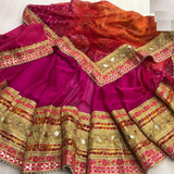 Bandhini Half N Half Silk Saree